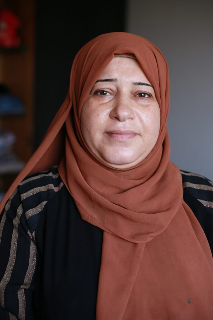 Manar al-‘Attar, 40, mother of five, Lamyaa’s sister-in-law